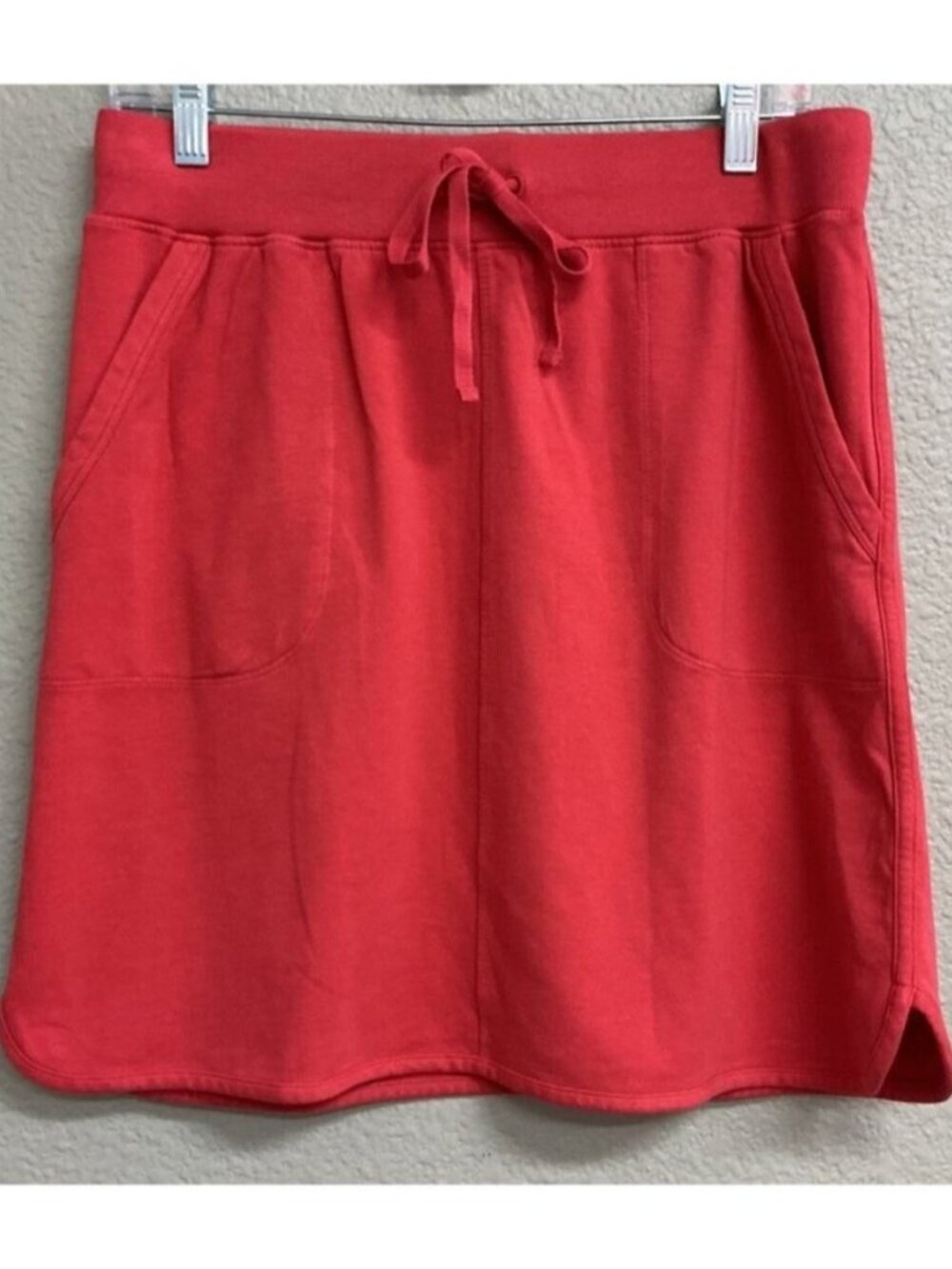 Waist Knit Skirt Size Small Coral